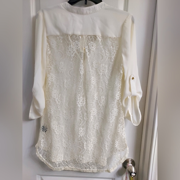 Wishful Park Cream Blouse - Picture 6 of 7
